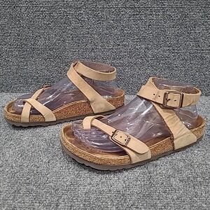 Birkenstock Yara‎ Sandals TOE STRAP / EU 37 M Tan US 6-6.5